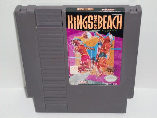 Kings of the Beach Professional Beach Volleyball - NES Game